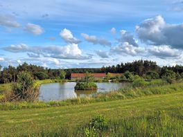 View of the fishing lake