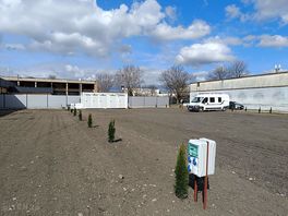 View across the site