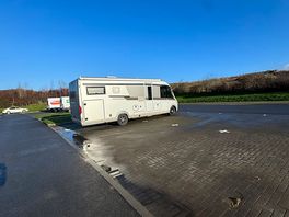 Our motorhome at the site