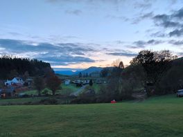 Sunset.