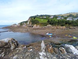Combe martin one of the beach