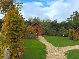 Entrance to the pods