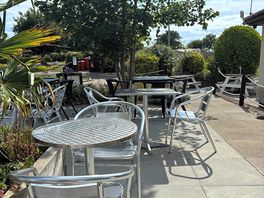 Cafe seating area