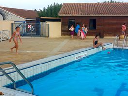 Deep end of pool next door