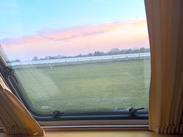 View from caravan