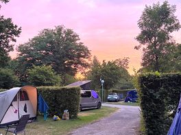 Pitch sunset