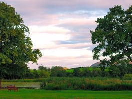 View of the loch from the park