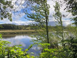 The river tweed nearby