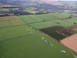 Aerial view of the location