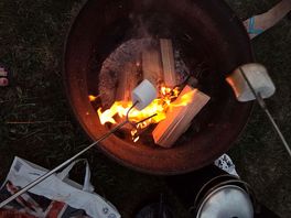 Toasting marshmallows
