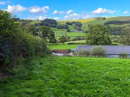 The campsite from across a few fields on the public footpath
