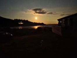 Moonlight over the bay