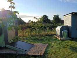 The shepherds hut has coffe and cakes available