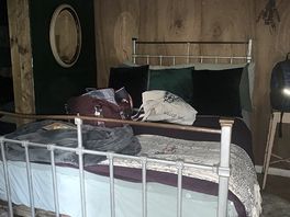 Wendy’s cabin bedroom area.