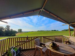 View from the safari tent