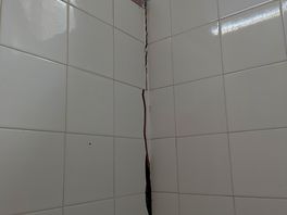 Broken and loose tiles