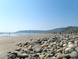 Charmouth beach