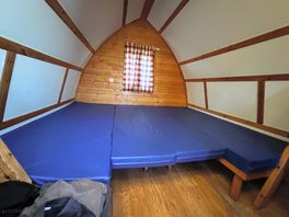 Bed built