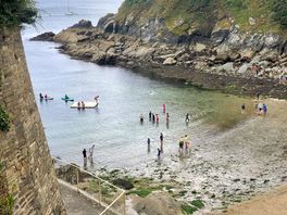 Readymoney cove. 10 minute walk from the campsite
