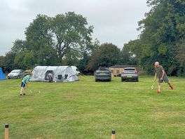 Plenty of space to play games outside