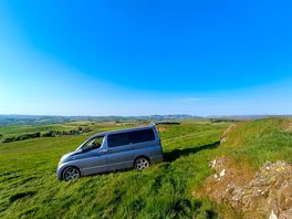 You can bring our vehicle to your pitch, but be confident you csn drive the vehicle back to car park