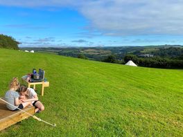 Family friendly site with breathtaking views