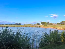 View to caravan park