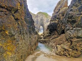 5 minute drive down the road in perenporth