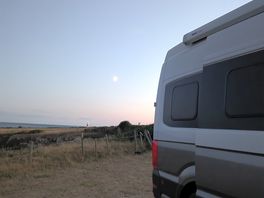 Evening sunset view