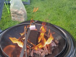 Our firepit so nice