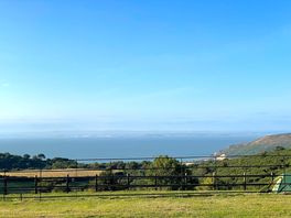 View from top of site