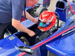 Getting strapped in