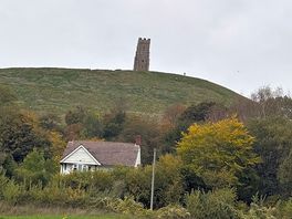 View of tor from pitch
