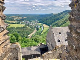 View from nearby bauscheid castle. lux city is 30 mins drive or 45 mins on train .