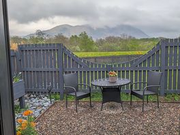 View from the cabin ben nevis