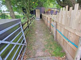 Alley to facilities
