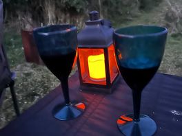 Perfect ending to a successful awning erection 😂