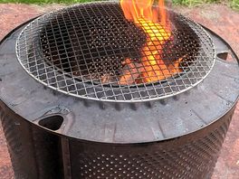 Amazing fires in the evenings