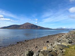 Looking across to skye