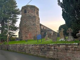 The local commonwealth war grave church