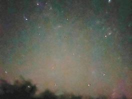 Does not give night sky justice, amazing to naked eye.