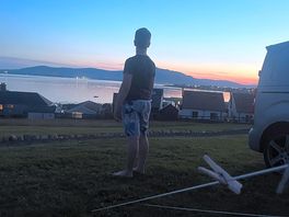 Sunset was beautiful!
