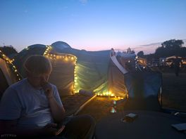 Our tent