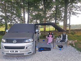 Motorhome hardstanding pitch