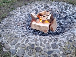 The fire pit
