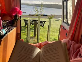 The view from our campervan
