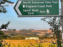 Cycle route 33…easy ride to weston super mare