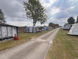 Down the drive towards main site