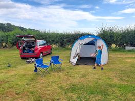 The tent field
