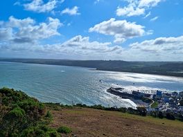 Coastal path to new quay